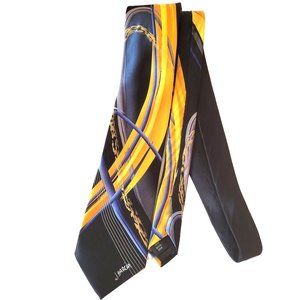 JERRY GARCIA TIE SIGNATURE COLLECTION CURVES AND LINES MULTI COLOR SILK …